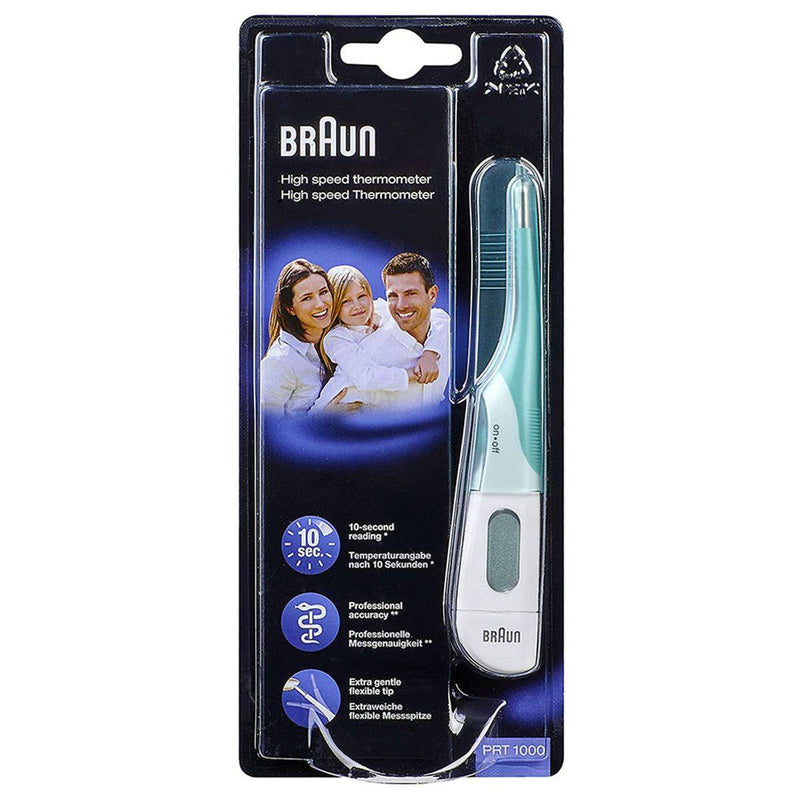 Braun Axillary Digital Thermometer High Speed PRT1000 White