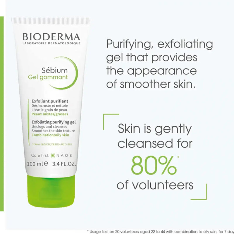 Bioderma Sebium Exfoliating Purifying Gel 100ml