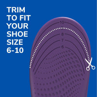 Dr Scholls Walk Longer Comfort Insoles Womens 1 Pair
