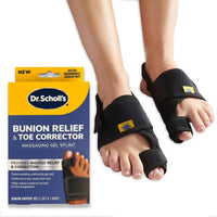 Dr Scholls Bunion Relief & Toe Corrector 1 Pair