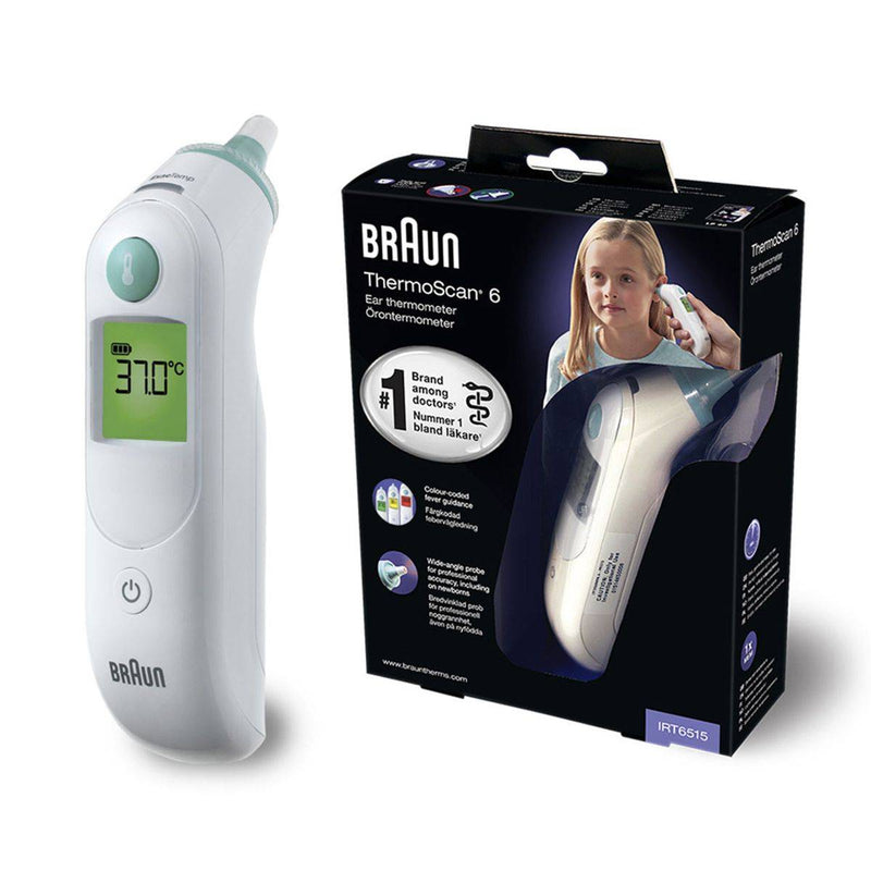 Braun Ear Thermometer ThermoScan 6 IRT6515 White