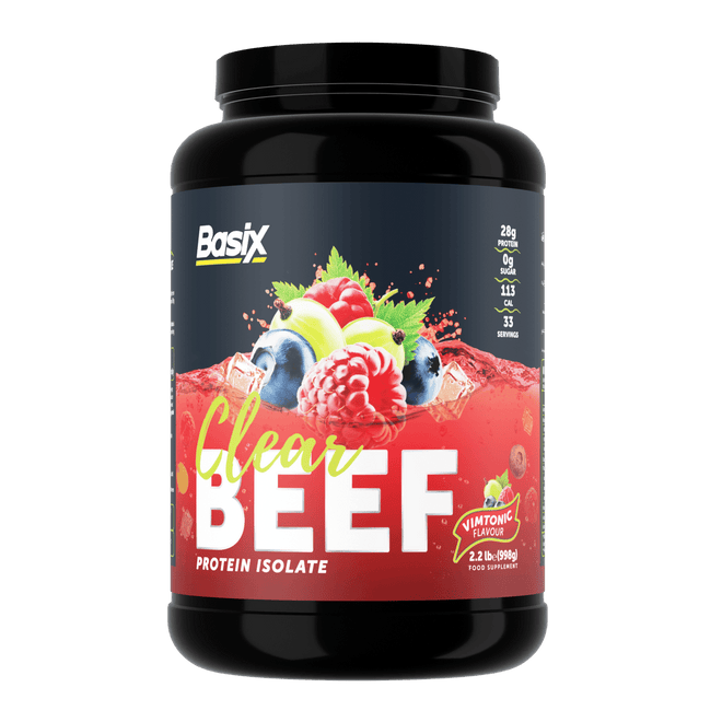 Basix Clear Beef Protein Isolate Vimtonic 998g