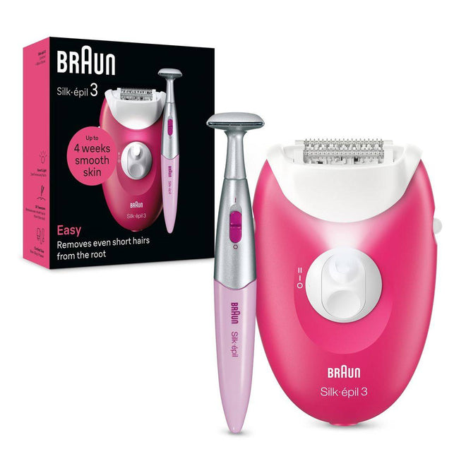 Braun Epilator Silk Epil 3 SkinSpa Bikini Trimmer 3202