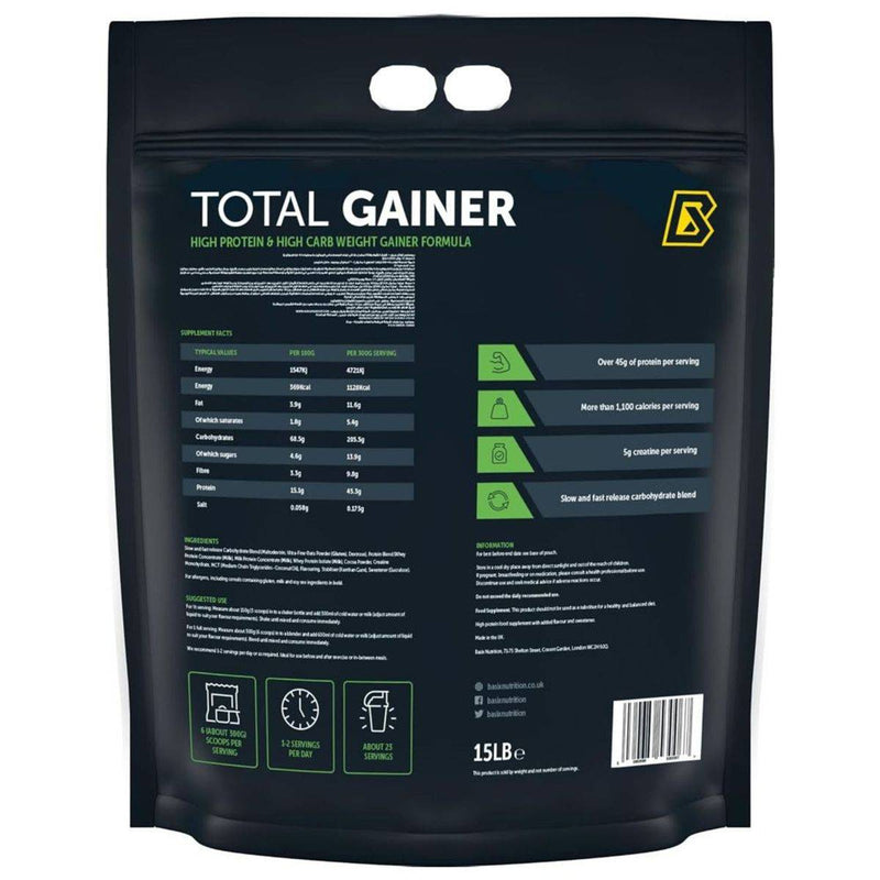 Basix Total Gainer Choco Chunk 6.804kg
