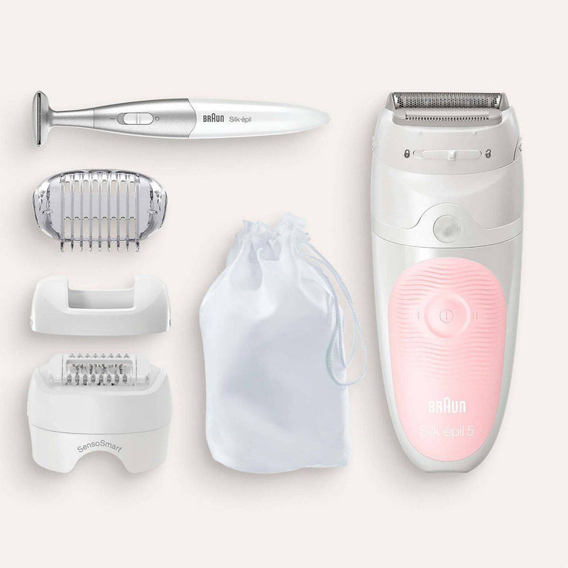 Braun Epilator Silk Epil 5 Wet & Dry Shave Trim & Epilate 5820