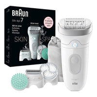 Braun Epilator Silk Epil 7 SkinSpa Wet & Dry Deep Body Exfoliation 7081