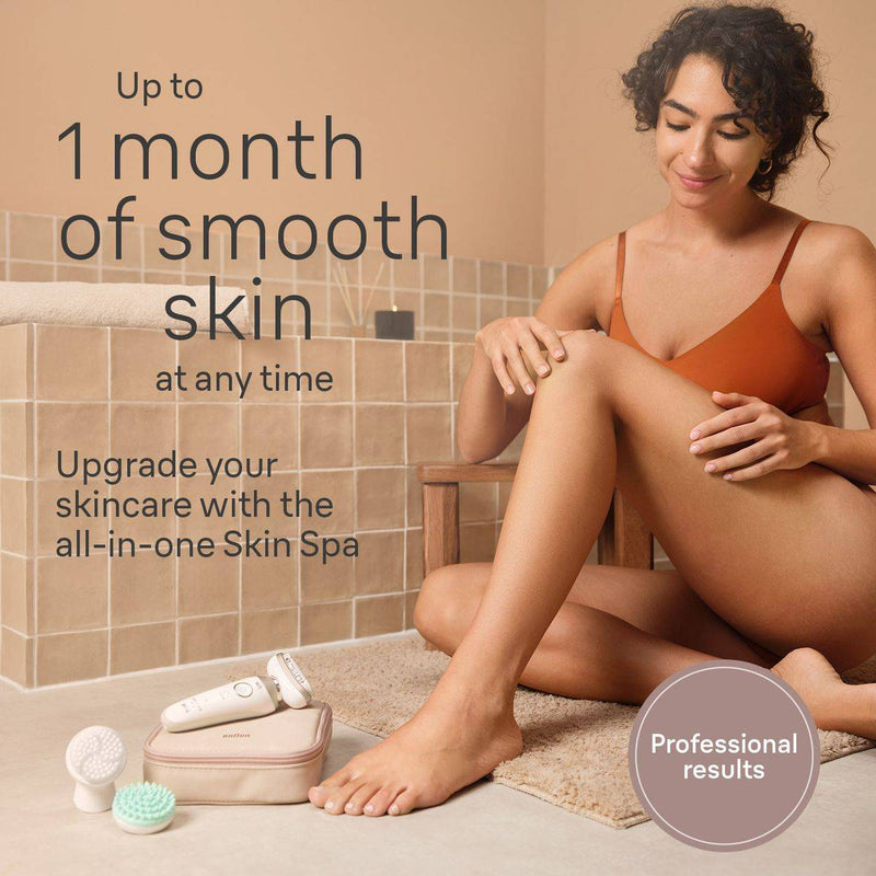 Braun Epilator Silk Epil 9 SkinSpa Flex Wet & Dry Face Spa 96813D