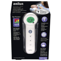 Braun Forehead Thermometer No Touch + Touch White BNT400