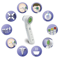 Braun Forehead Thermometer No Touch + Touch White BNT400