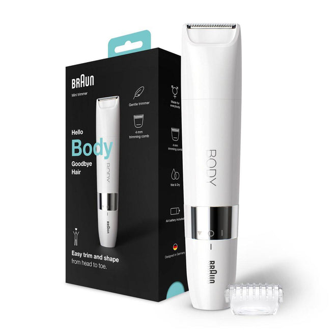 Braun Mini Hair Remover Hello Body Goodbye Hair BS1000