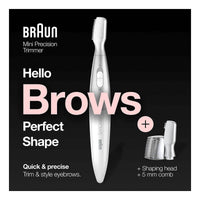 Braun Mini Hair Remover Hello Brows Perfect Shape FG1106