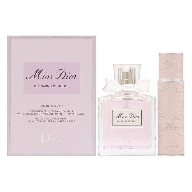 Christian Dior Miss Dior Blooming Bouquet (W) Set EDT 100ml + EDT 10ml Refill Travel Spray