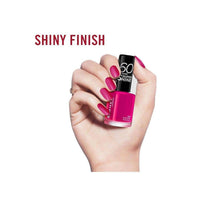 Rimmel 60 Seconds Nail Polish 323 Funtime Fuchsia 8ml