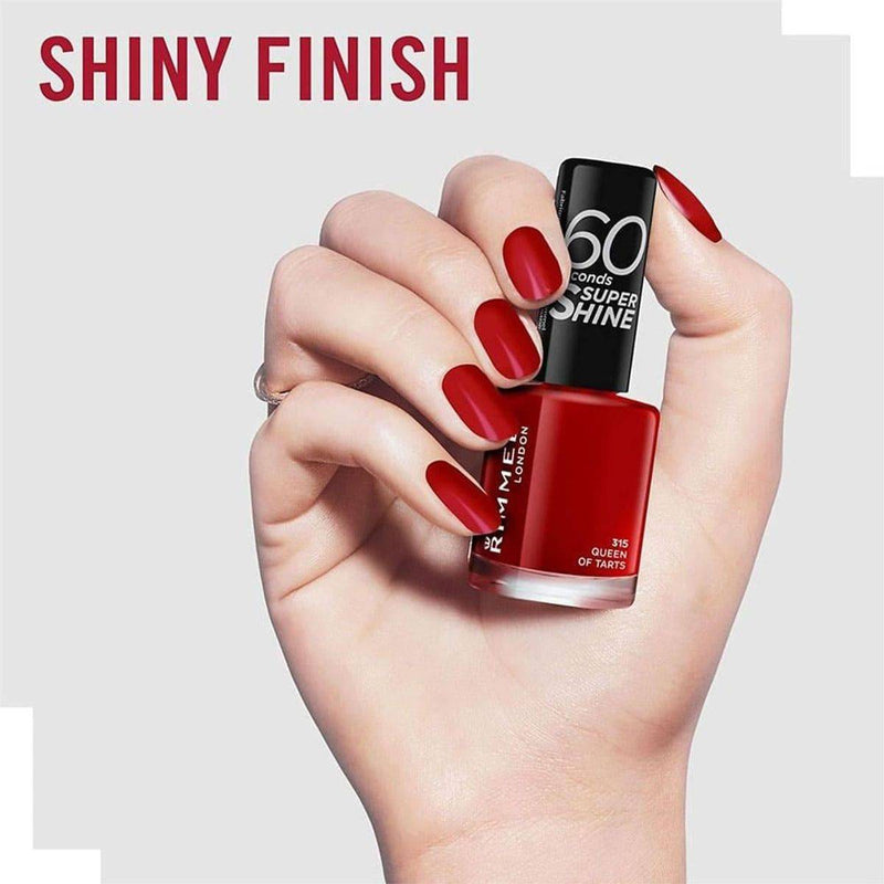 Rimmel 60 Seconds Nail Polish 315 Queen Of Tarts 8ml
