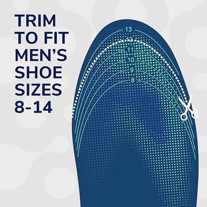 Dr Scholls 24 Hour Energy Multipurpose Insoles Mens 1 Pair