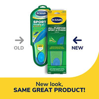 Dr Scholls All Purpose Sport & Fitness Insoles Men 1 Pair