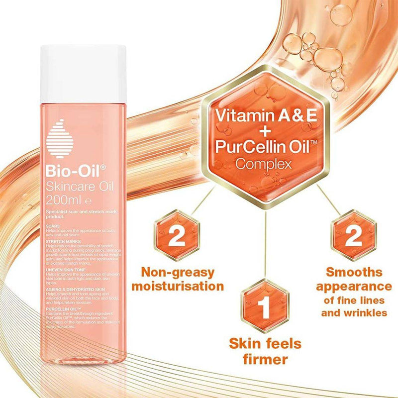 Bio Oil Natural Skin Care Oil 200ml