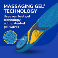 Dr Scholls Energizing Comfort Massaging Gel Insoles Mens 1 Pair