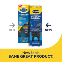 Dr Scholls Stability Support Insoles Mens 1 Pair