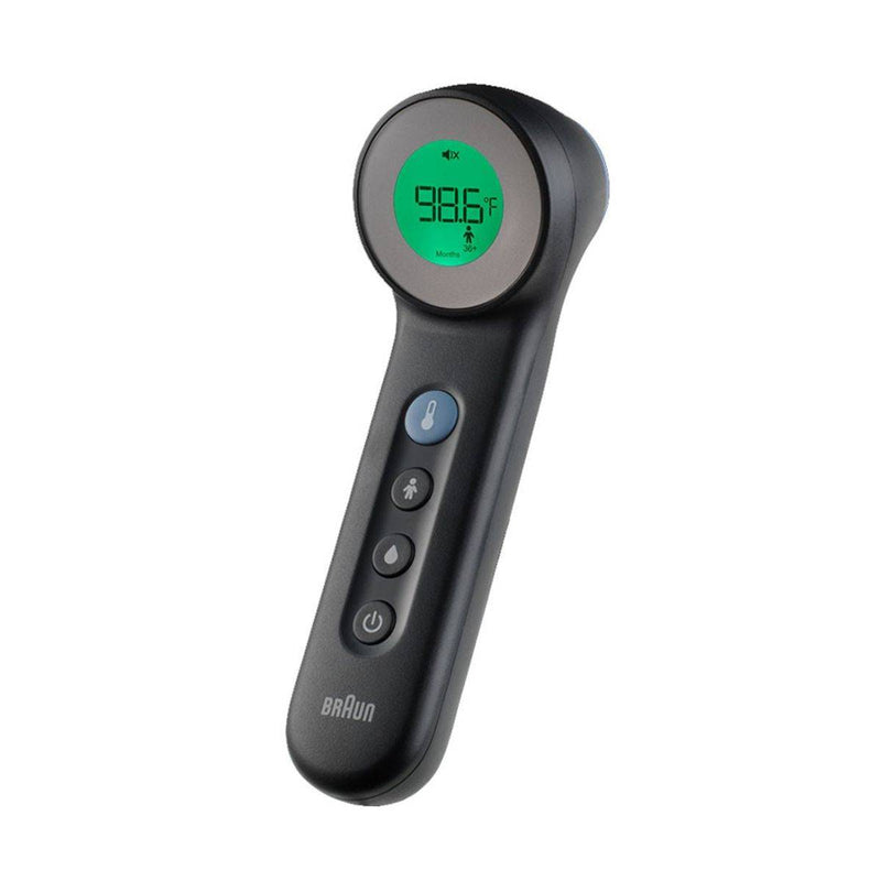 Braun Forehead Thermometer No Touch + Touch Black BNT400