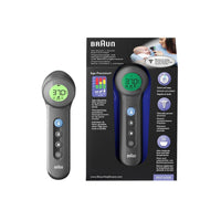 Braun Forehead Thermometer No Touch + Touch Black BNT400