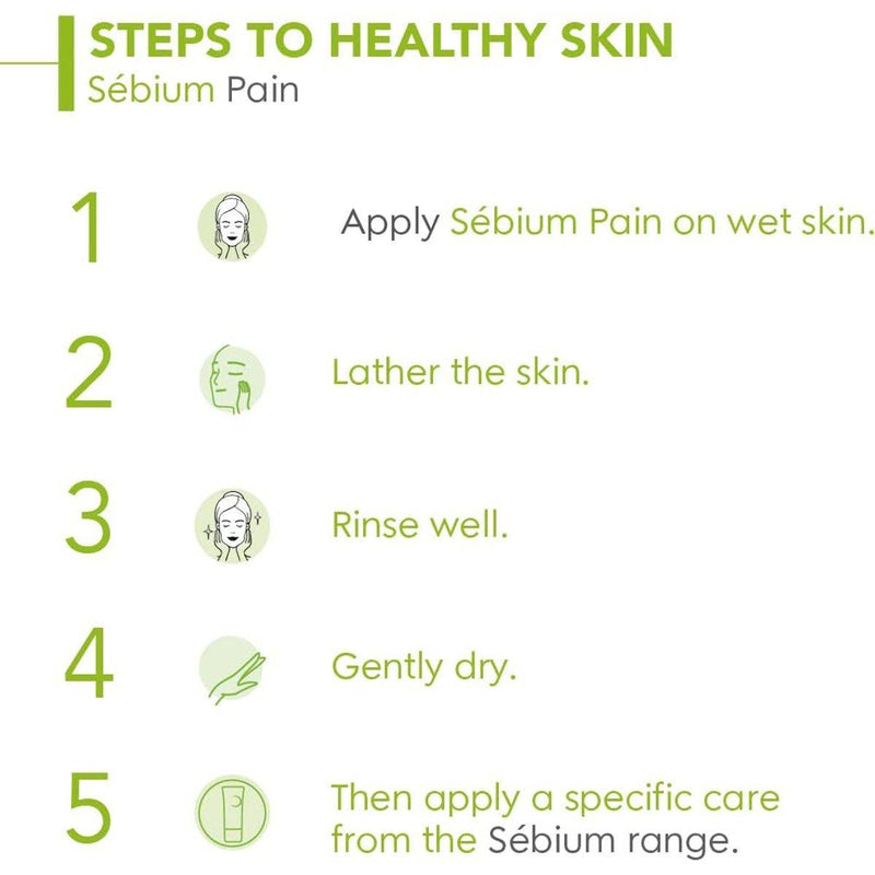 Bioderma Sebium Pain Purifying Cleansing Bar 100g