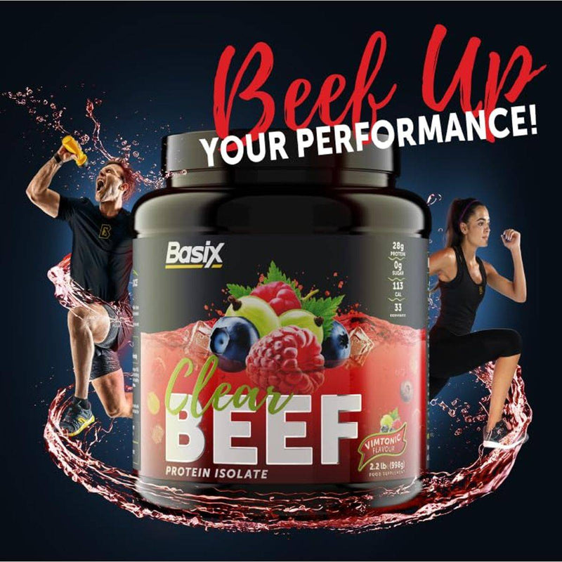 Basix Clear Beef Protein Isolate Vimtonic 998g