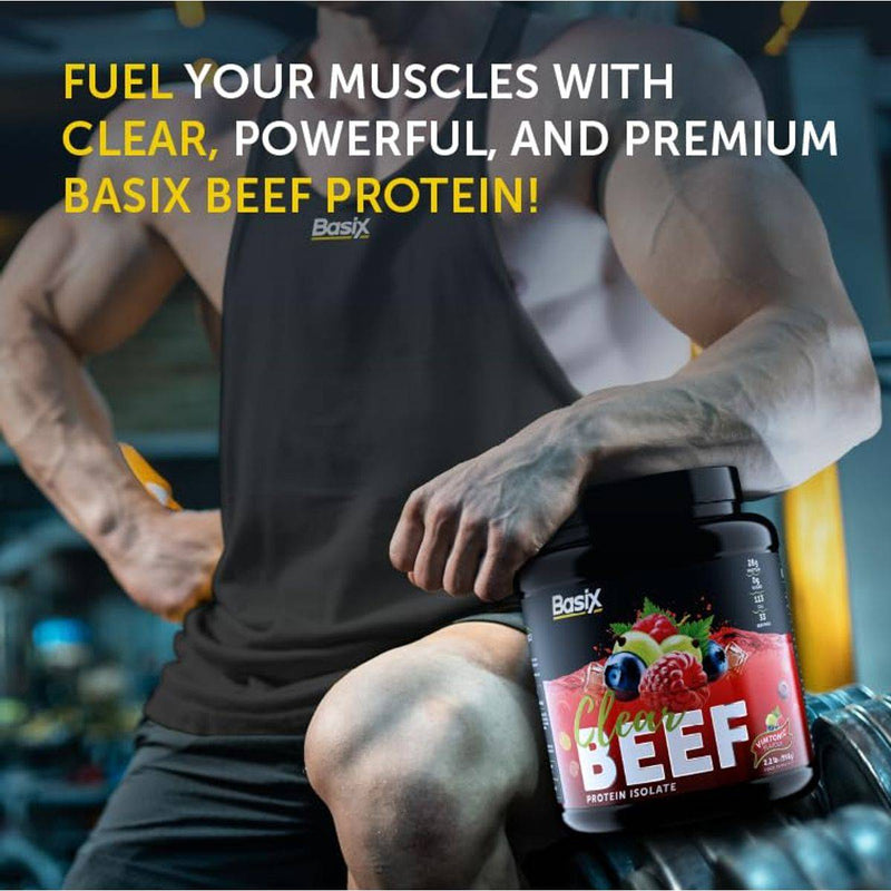 Basix Clear Beef Protein Isolate Vimtonic 998g