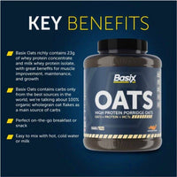 Basix High Protein Porridge Oats Golden Syrup 3kg