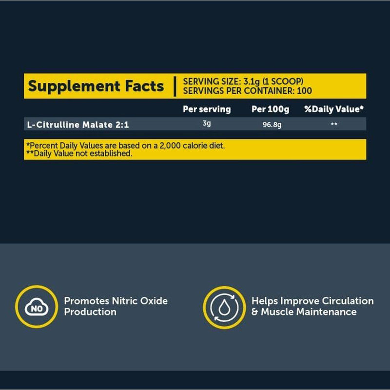 Basix L Citrulline Malate Unflavoured 310g