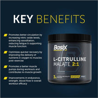 Basix L Citrulline Malate Unflavoured 310g