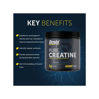 Basix Pure Creatine Unflavored 300g