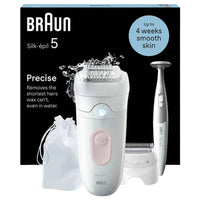 Braun Epilator Silk Epil 5 SkinSpa Wet & Dry Bikini Trimmer 5230