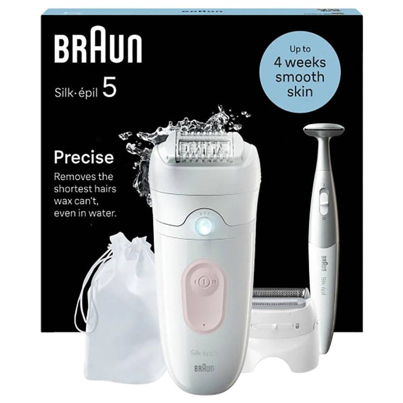 Braun Epilator Silk Epil 5 SkinSpa Wet & Dry Bikini Trimmer 5230