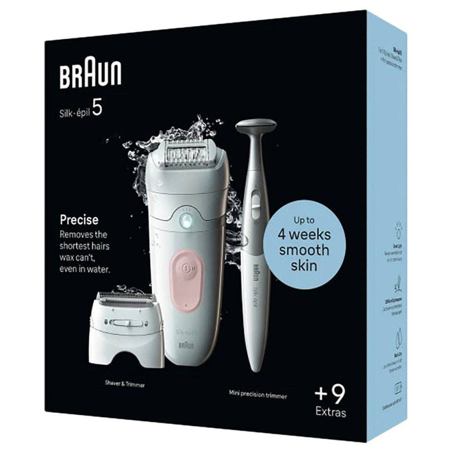 Braun Epilator Silk Epil 5 SkinSpa Wet & Dry Bikini Trimmer 5230