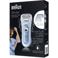 Braun Epilator Silk Epil Lady Shaver 3 in 1 Trimmer & Exfoliation System LS5160