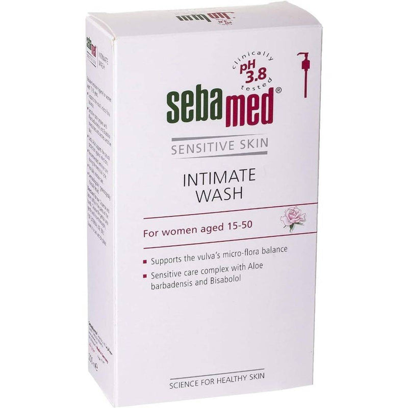Sebamed Sensitive Skin Intimate Wash Emulsion Ph 3.8 200ml