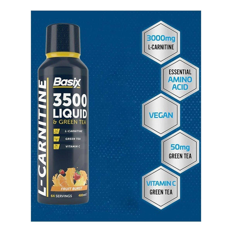 Basix 3500 Liquid Fruit Burst 480ml