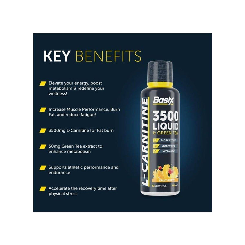 Basix 3500 Liquid Fruit Burst 480ml