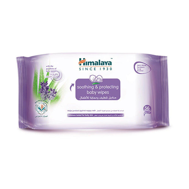 Himalaya Baby Wipes Soothing & Protecting 56 Pieces