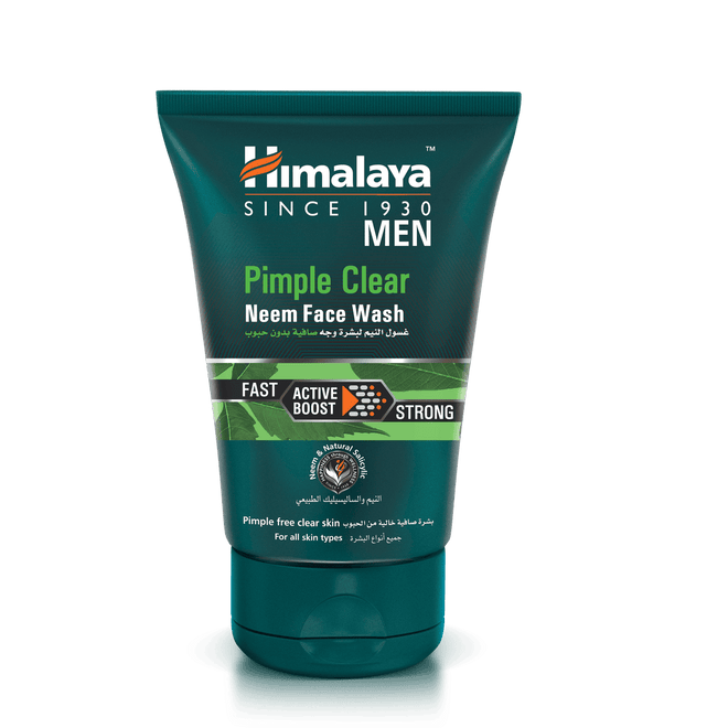 Himalaya Face Wash Mens Pimple Clear Neem 100ml