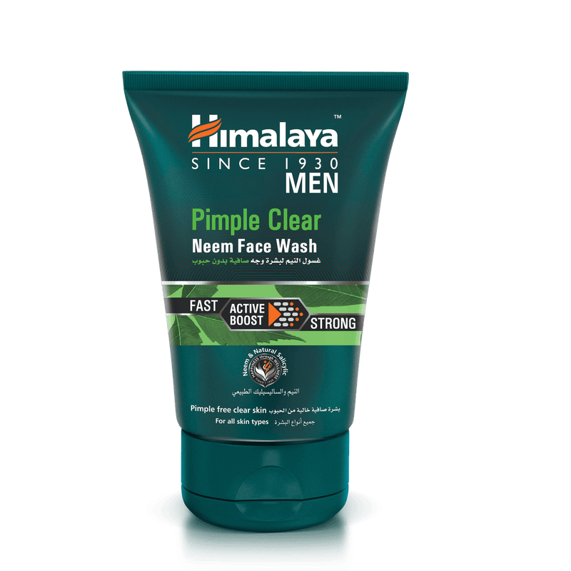 Himalaya Face Wash Mens Pimple Clear Neem 100ml