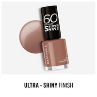 Rimmel 60 Seconds Nail Polish 101 Taupe Throwback 8ml