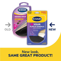 Dr Scholls Love your Flats & Sandals Arch Cushions Womens 3 Pairs