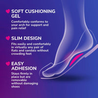 Dr Scholls Love your Flats & Sandals Arch Cushions Womens 3 Pairs