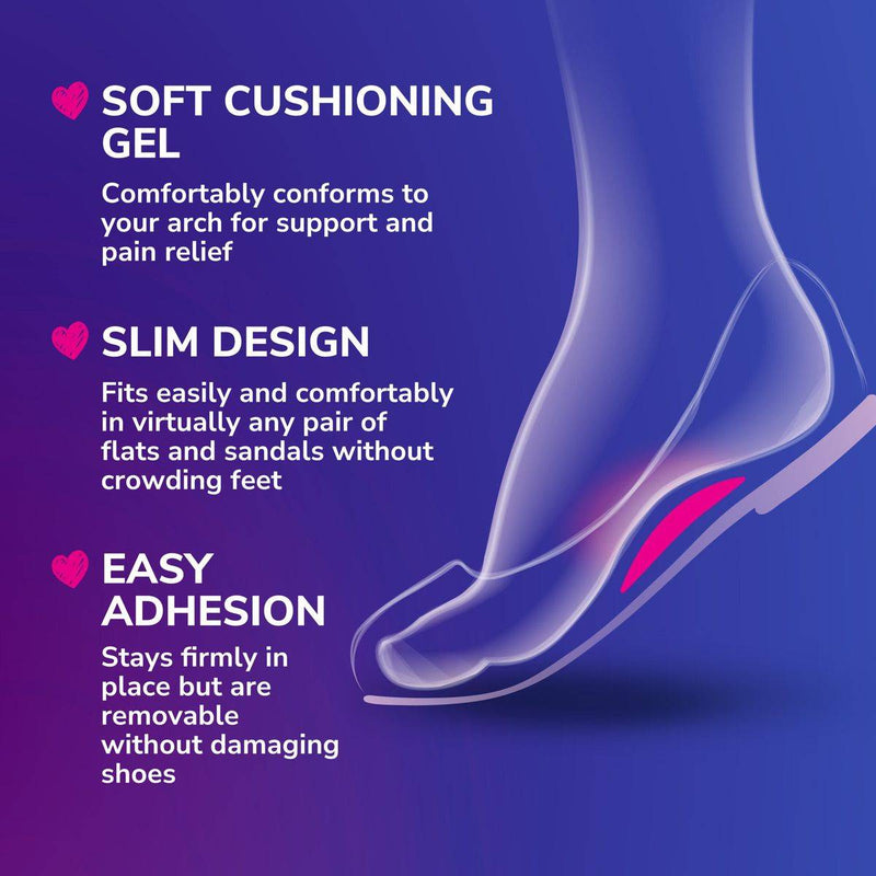 Dr Scholls Love your Flats & Sandals Arch Cushions Womens 3 Pairs