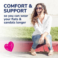 Dr Scholls Love your Flats & Sandals Arch Cushions Womens 3 Pairs