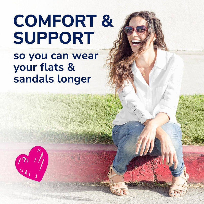 Dr Scholls Love your Flats & Sandals Arch Cushions Womens 3 Pairs