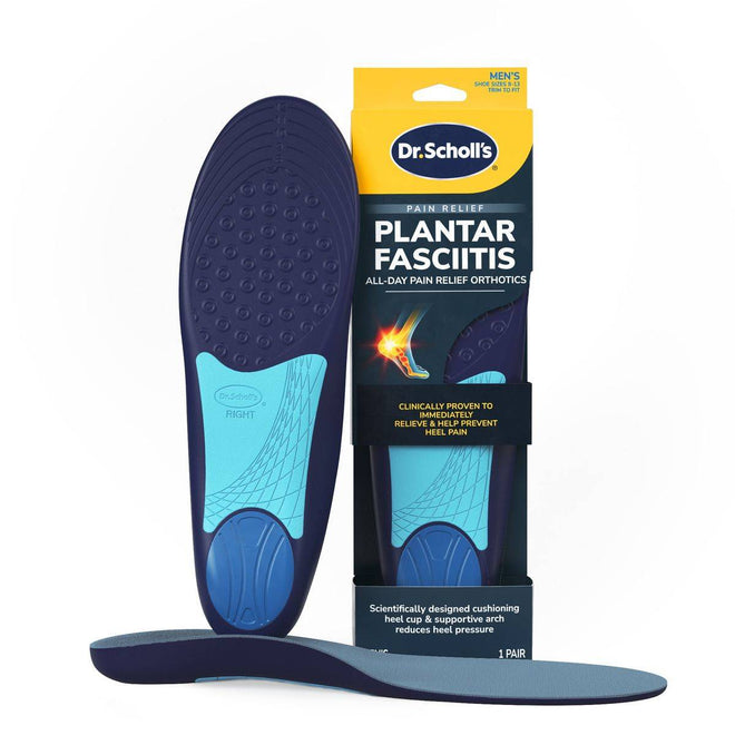 Dr Scholls Orthotics For Plantar Fasciitis Mens 1 Pair