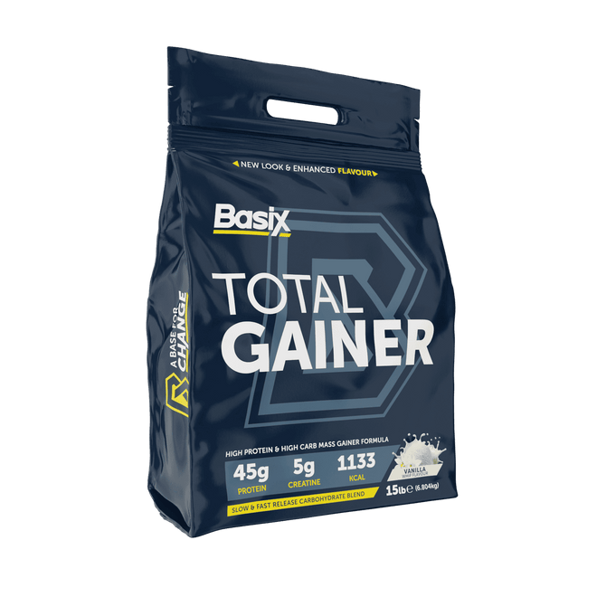 Basix Total Gainer Vanilla Whip 6.804kg